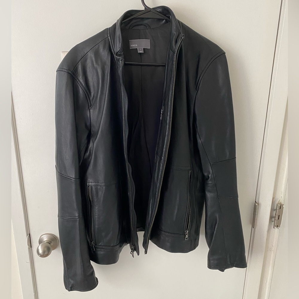 Vince Leather Jacket